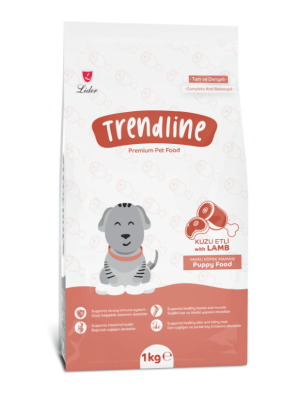 TRENTLİNE KÖPEK MAMASI 1 KG KUZU ETLİ